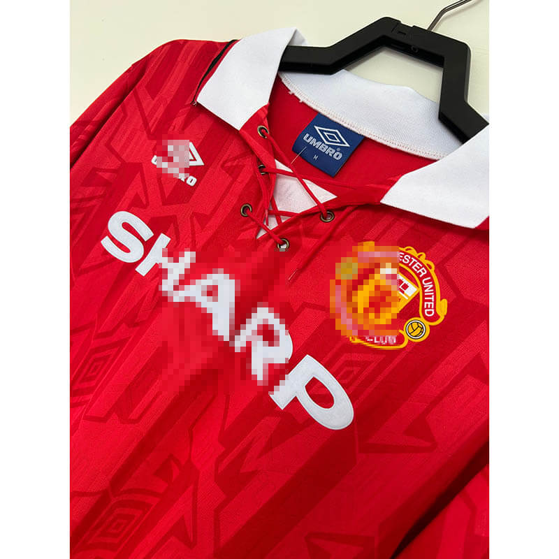 Camiseta Manchester United Retro 1992/94 ML Home